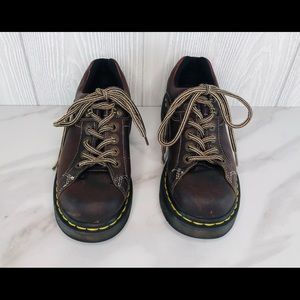 Dr. Marten's 9861 Air Wair Oxfords Brown Leather